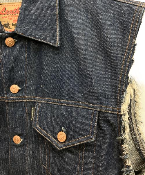 KADOYA（カドヤ）KADOYA (カドヤ) デニムベスト インディゴ サイズ:4Lの古着・服飾アイテム