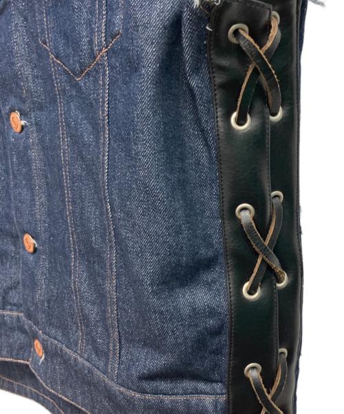 KADOYA（カドヤ）KADOYA (カドヤ) デニムベスト インディゴ サイズ:4Lの古着・服飾アイテム