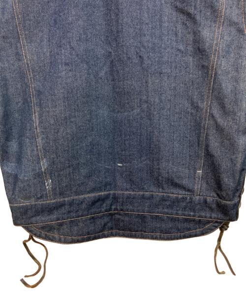 KADOYA（カドヤ）KADOYA (カドヤ) デニムベスト インディゴ サイズ:4Lの古着・服飾アイテム