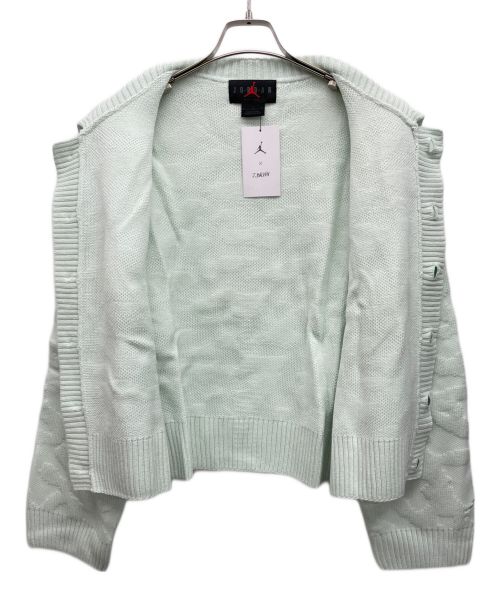 NIKE JORDAN（ナイキ ジョーダン）NIKE JORDAN (ナイキ ジョーダン) J balvin (J.バルヴィン) カーディガン ミント サイズ:M 未使用品の古着・服飾アイテム