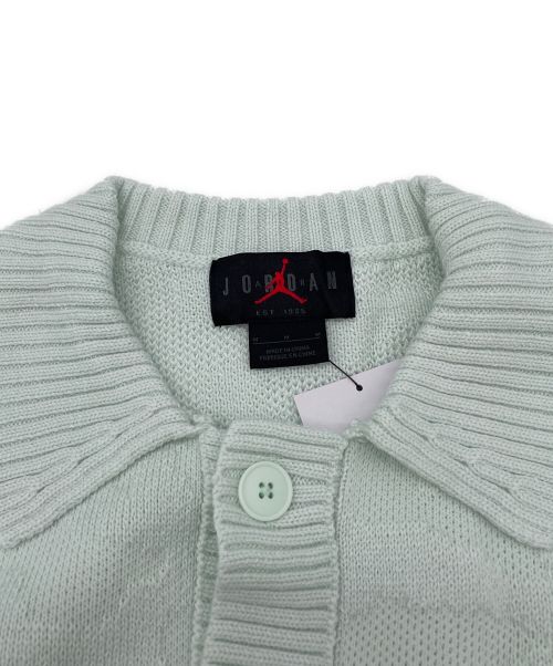 NIKE JORDAN（ナイキ ジョーダン）NIKE JORDAN (ナイキ ジョーダン) J balvin (J.バルヴィン) カーディガン ミント サイズ:M 未使用品の古着・服飾アイテム