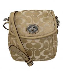 COACH（コーチ）の古着「ショルダーバッグ」｜ベージュ