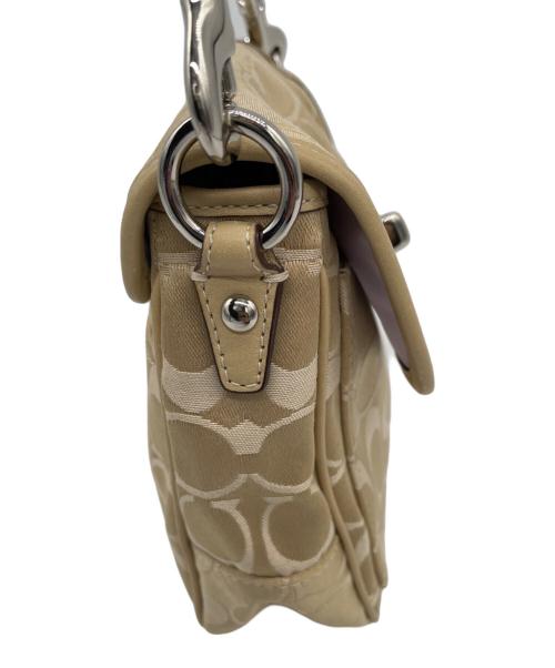 COACH（コーチ）COACH (コーチ) ショルダーバッグ ベージュの古着・服飾アイテム