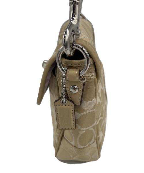 COACH（コーチ）COACH (コーチ) ショルダーバッグ ベージュの古着・服飾アイテム