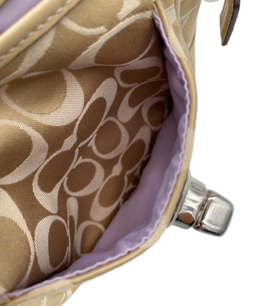 COACH（コーチ）COACH (コーチ) ショルダーバッグ ベージュの古着・服飾アイテム