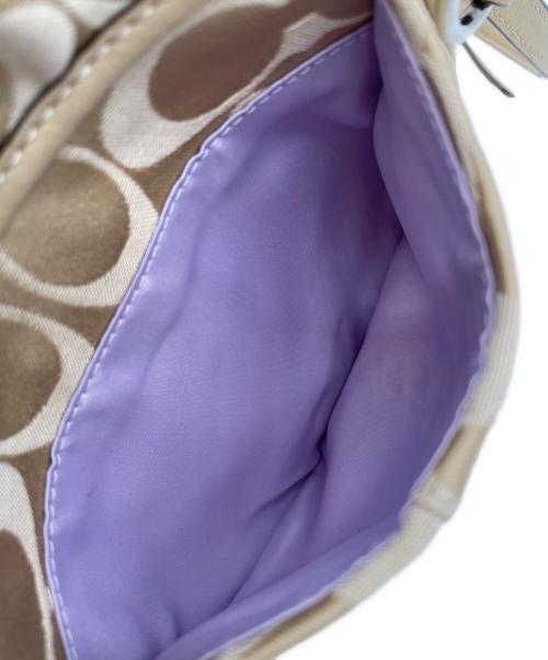 COACH（コーチ）COACH (コーチ) ショルダーバッグ ベージュの古着・服飾アイテム