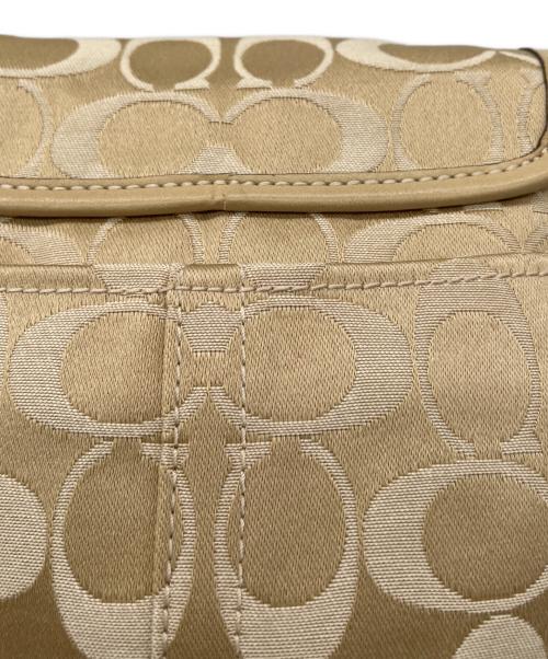 COACH（コーチ）COACH (コーチ) ショルダーバッグ ベージュの古着・服飾アイテム