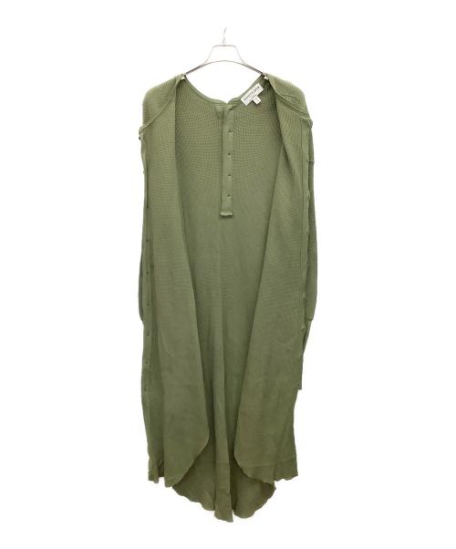 Americana（アメリカーナ）Americana (アメリカーナ) サーマルバックヘンリーネックワンピース サイズ:Fの古着・服飾アイテム