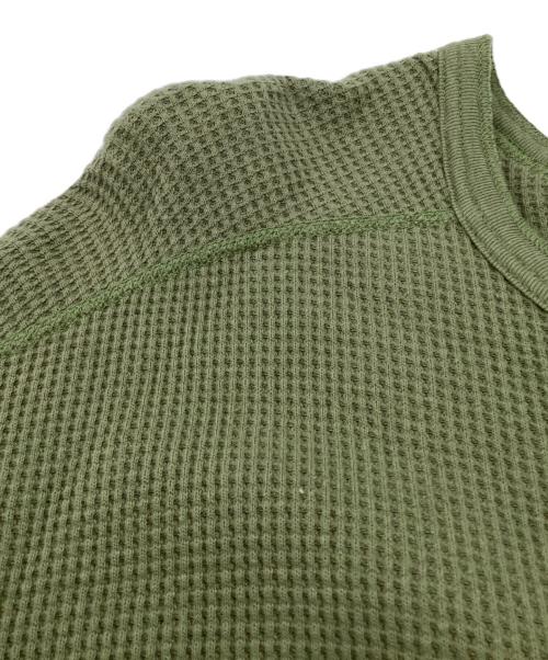 Americana（アメリカーナ）Americana (アメリカーナ) サーマルバックヘンリーネックワンピース サイズ:Fの古着・服飾アイテム