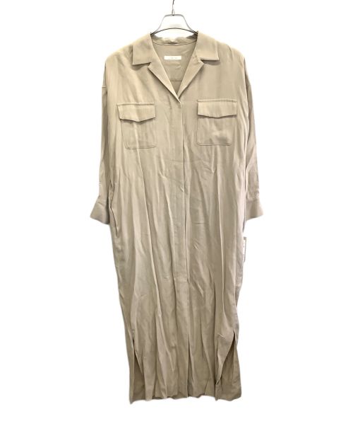 Plage（プラージュ）Plage (プラージュ) シャツワンピース ベージュ サイズ:38 未使用品の古着・服飾アイテム