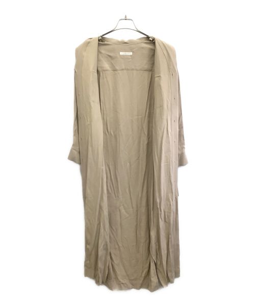 Plage（プラージュ）Plage (プラージュ) シャツワンピース ベージュ サイズ:38 未使用品の古着・服飾アイテム