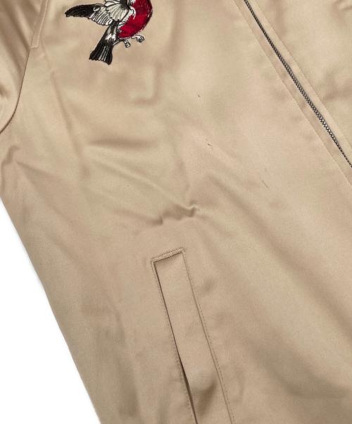 Galaabend（ガラアーベント）Galaabend (ガラアーベント) スカジャン ベージュ サイズ:Mの古着・服飾アイテム