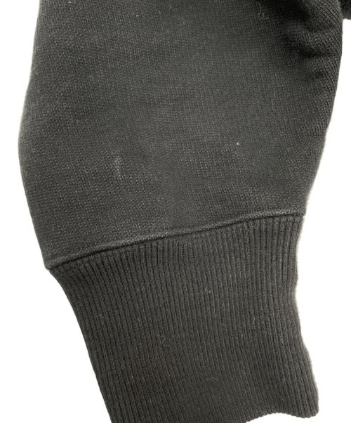 AMI Alexandre Mattiussi（アミアレクサンドルマテュッシ）AMI Alexandre Mattiussi (アミ アレクサンドル マテュッシ) 刺繍パーカー ブラック サイズ:Lの古着・服飾アイテム