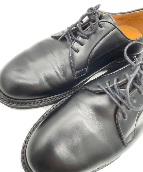 berwick（バーウィック）berwick (バーウィック) プレーントゥシューズ ブラック サイズ:5 1/2の古着・服飾アイテム