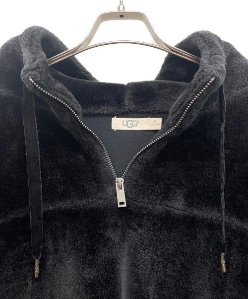 UGG（アグ）UGG (アグ) AILANI SHERPA HOODIE （カイラニ シェルパ フーディ） ブラック サイズ:XSの古着・服飾アイテム