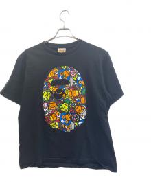 MARVEL×BABY MiLO（マーベル×ベビーマイロ）の古着「Tシャツ」｜ブラック