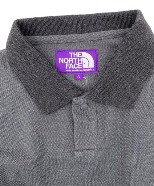THE NORTHFACE PURPLELABEL（ザ・ノースフェイス パープルレーベル）THE NORTHFACE PURPLELABEL (ザ・ノースフェイス パープルレーベル) ポロシャツ グレー サイズ:Sの古着・服飾アイテム