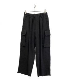 LIDnM（リドム）の古着「リネンウールファティーグパンツ」