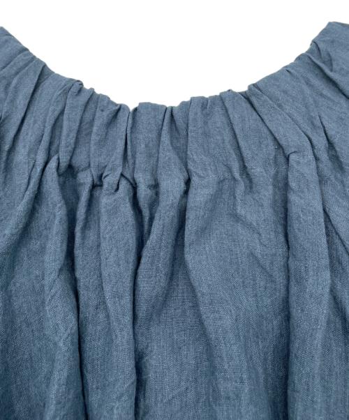 BLUEBIRD BOULEVARD（ブルーバードブルバード）BLUEBIRD BOULEVARD (ブルーバードブルバード) 半袖ワンピース スカイブルー サイズ:FREE 未使用品の古着・服飾アイテム