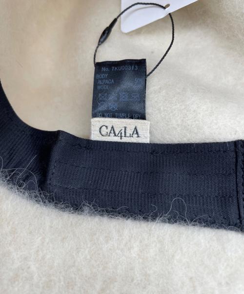 CA4LA（カシラ）CA4LA (カシラ) ウールバケットハット ホワイトの古着・服飾アイテム