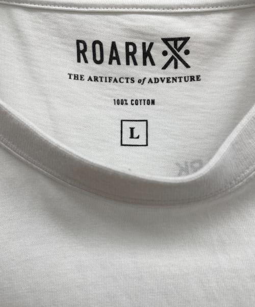ROARK（ロアーク）ROARK (ロアーク) 長袖カットソー ホワイト サイズ:Lの古着・服飾アイテム