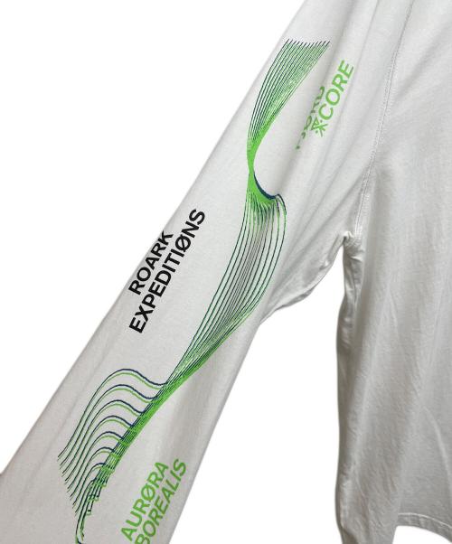 ROARK（ロアーク）ROARK (ロアーク) 長袖カットソー ホワイト サイズ:Lの古着・服飾アイテム