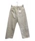 HATSKI（ハツキ）の古着「Back Buckle Denim」｜ホワイト
