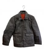 AVIREXアヴィレックス）の古着「レザージャケット」｜ブラウン