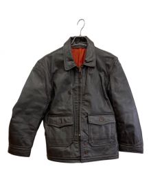 AVIREX（アヴィレックス）の古着「レザージャケット」｜ブラウン