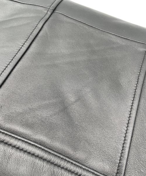 RATTLE TRAP（ラトルトラップ）RATTLE TRAP (ラトルトラップ) レザージャケット ブラック サイズ:Lの古着・服飾アイテム