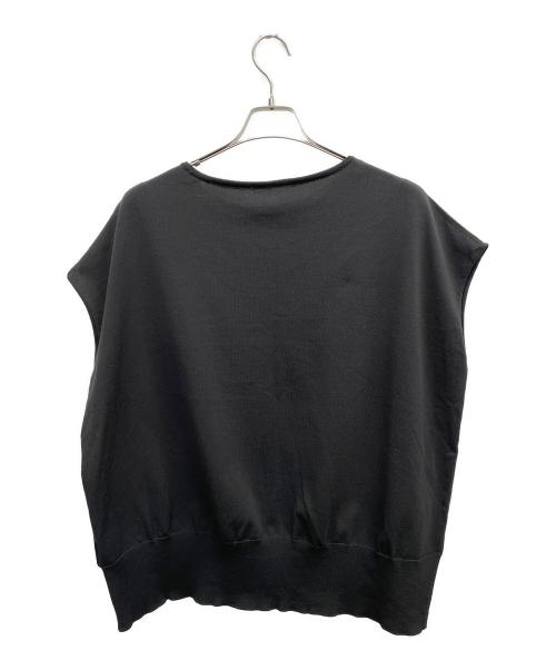 IENA（イエナ）IENA (イエナ) コットンストレッチNEOワイドクルーPO ブラック サイズ:Freeの古着・服飾アイテム