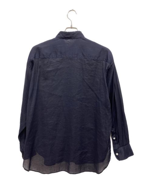Plage（プラージュ）Plage (プラージュ) RA/COシアーシャツ ネイビー サイズ:Fの古着・服飾アイテム