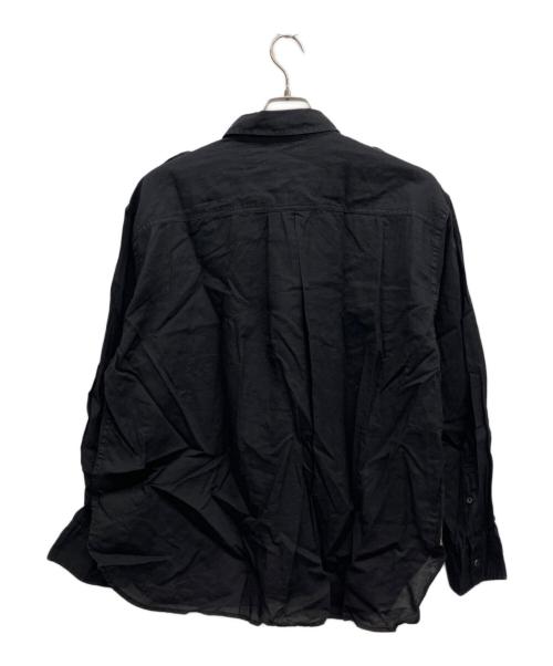 Plage（プラージュ）Plage (プラージュ) シアーミリタリーシャツ ブラック サイズ:Fの古着・服飾アイテム