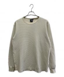 THE NORTH FACE（ザ ノース フェイス）の古着「ロングスリーブウォームワッフルクルー」｜ホワイト