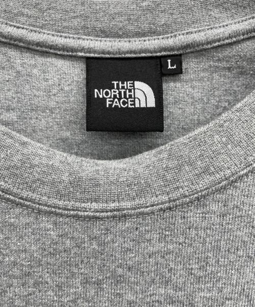 THE NORTH FACE（ザ ノース フェイス）THE NORTH FACE (ザ ノース フェイス) ロングスリーブヌプシコットンティー グレー サイズ:Lの古着・服飾アイテム