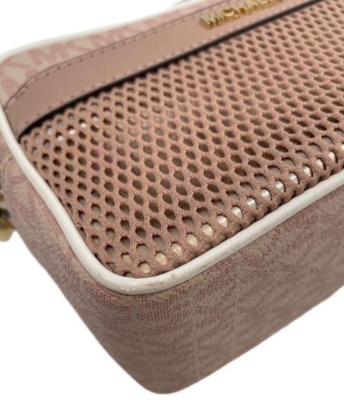 MICHAEL KORS（マイケル・コース）MICHAEL KORS (マイケル・コース) ショルダーバッグ ベージュの古着・服飾アイテム
