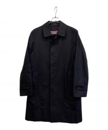 SANYO（サンヨー）の古着「ステンカラーコート」｜ブラック