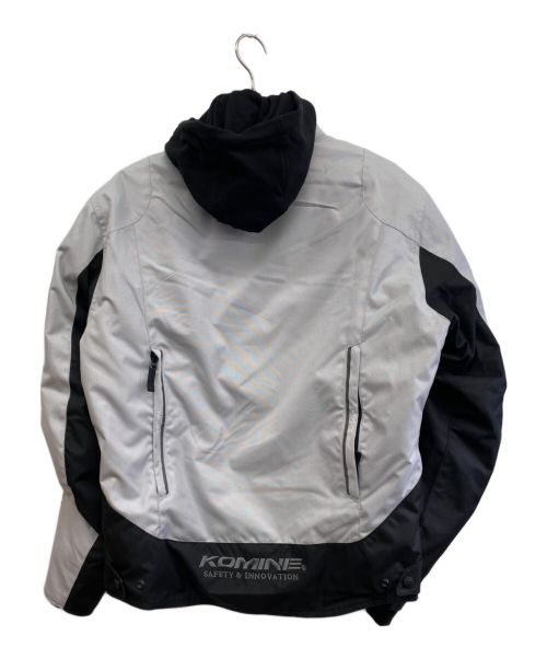 komine（コミネ）komine (コミネ) ハイプロテクトウインターパーカ グレー サイズ:XLの古着・服飾アイテム