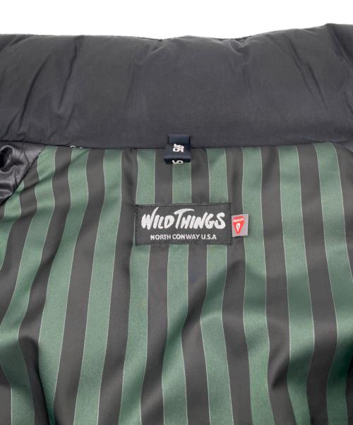 WILDTHINGS × SILAS（ワイルドシングス×サイラス）WILDTHINGS × SILAS  (ワイルドシングス×サイラス) 中綿ジャケット ブラック サイズ:Sの古着・服飾アイテム