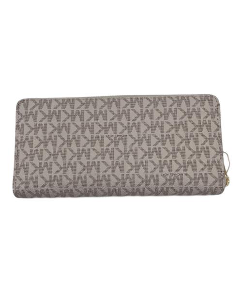 MICHAEL KORS（マイケル・コース）MICHAEL KORS (マイケルコース) 長財布 ベージュの古着・服飾アイテム