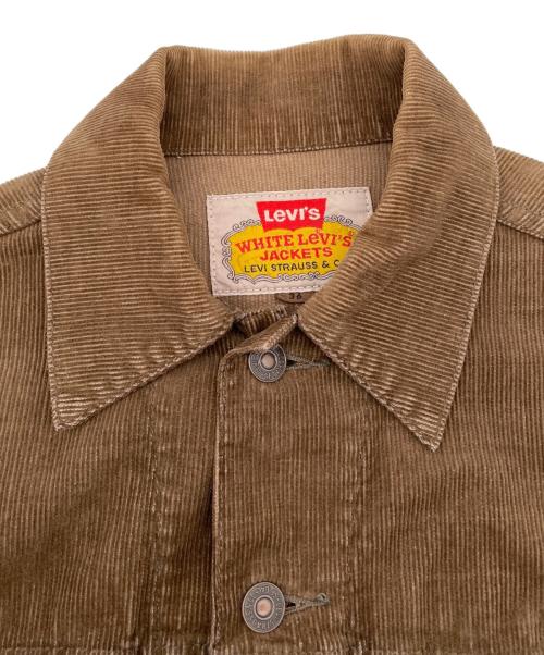 LEVI'S（リーバイス）LEVI'S (リーバイス) コーデュロイジャケット ブラウン サイズ:36の古着・服飾アイテム
