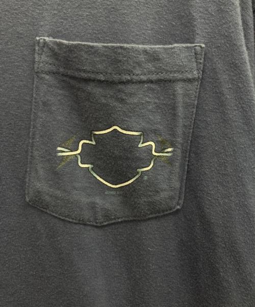 HARLEY-DAVIDSON（ハーレーダビッドソン）HARLEY-DAVIDSON (ハーレーダビッドソン) 長袖カットソー ネイビー サイズ:XLの古着・服飾アイテム