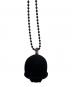 中古・古着 GARNI (ガルニ) スカルネックレス ブラック：2980円