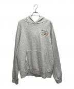 BORN X RAISEDボーン レイズド）の古着「プルオーバーパーカー」｜グレー