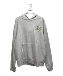 BORN X RAISED（ボーン レイズド）の古着「プルオーバーパーカー」｜グレー