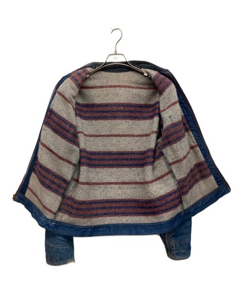 OSH KOSH（オシュコシュ）OSH KOSH (オシュコシュ) ヴィンテージデニムジャケット インディゴ サイズ:サイズ表記無しの古着・服飾アイテム