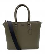 COACHコーチ）の古着「コーチ ベケット ビジネス トート」｜オリーブ