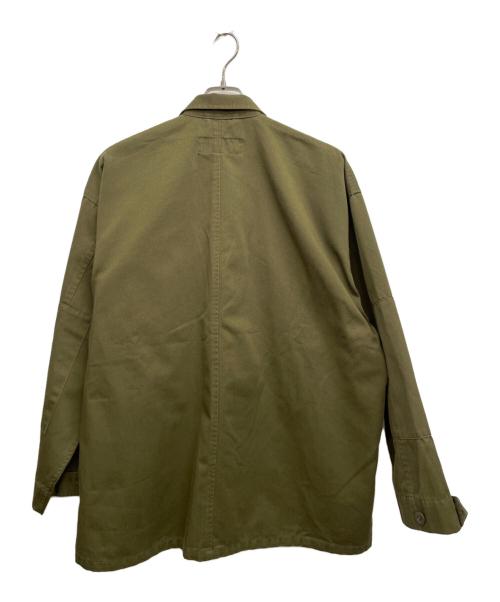 FAT（エフエーティー）FAT (エフエーティー) Dickies (ディッキーズ) ワークジャケット グリーン サイズ:SKINNYの古着・服飾アイテム