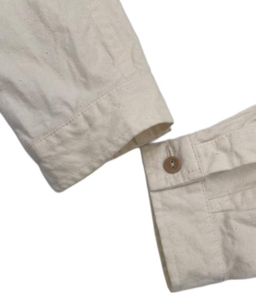 FRANK LEDER（フランクリーダー）FRANK LEDER (フランクリーダー) リネンシャツ アイボリー サイズ:mの古着・服飾アイテム