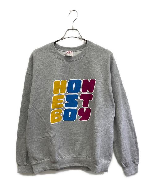 HONESTBOY（ネオストボーイ）HONESTBOY (ネオストボーイ) スウェット グレー サイズ:Lの古着・服飾アイテム